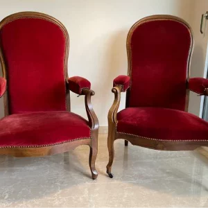 Fauteuils Voltaire pour mariage_BLEUCIELL EVENT